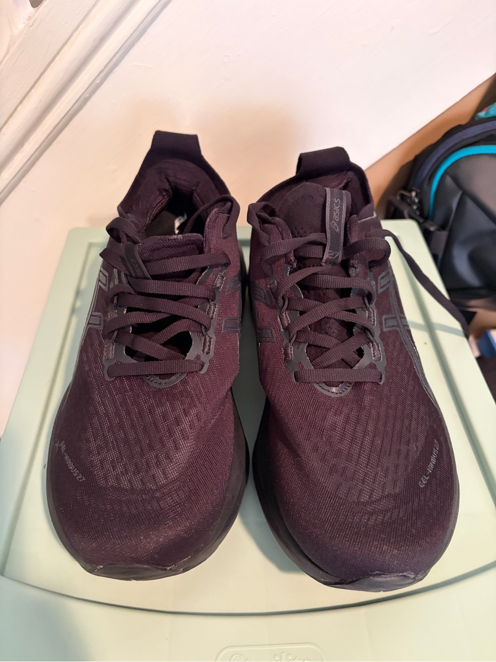ASICS Women's Road Running Shoes - gel nimbus 27 wide - Picture 3 of 5